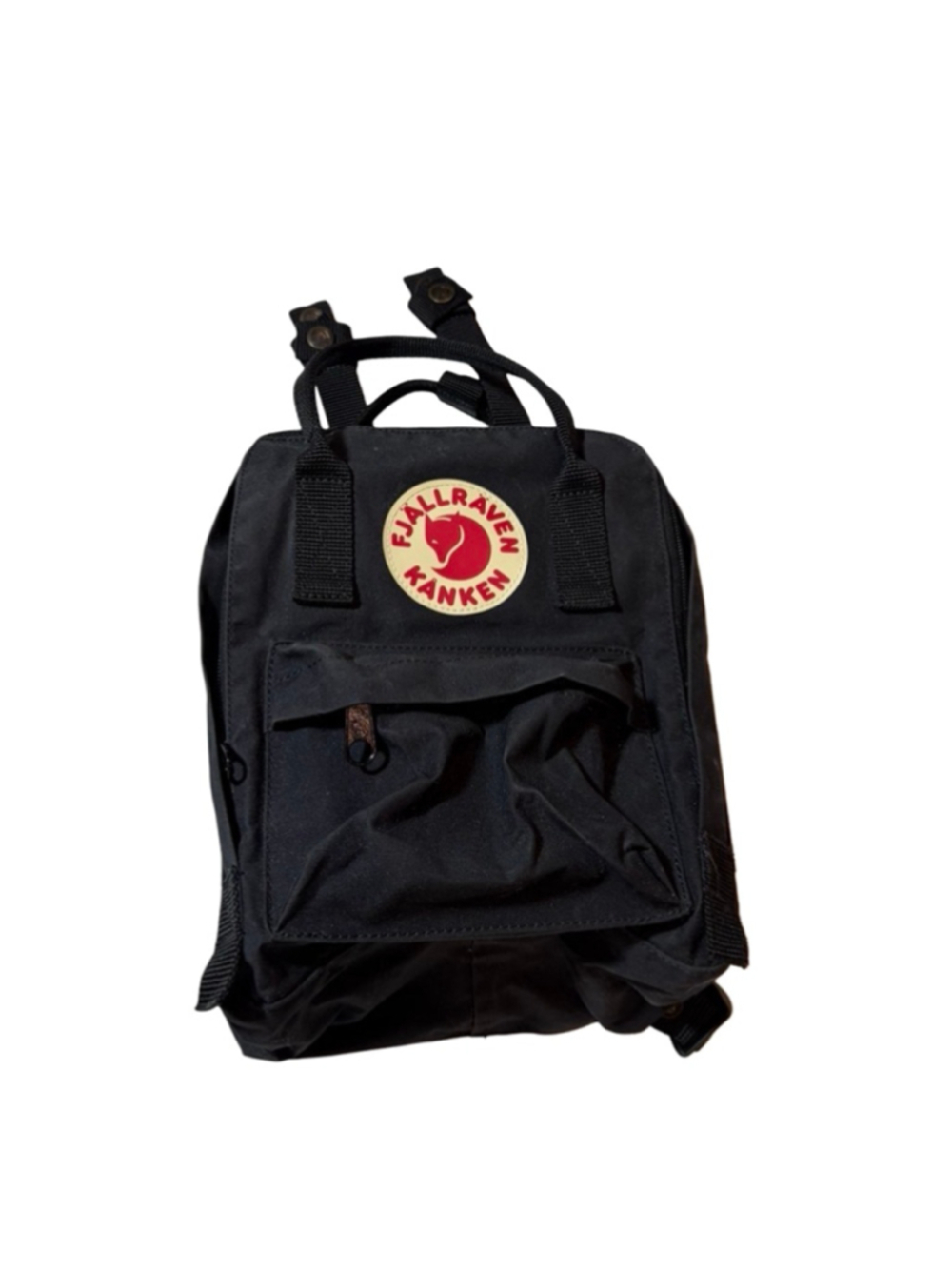 Fjallraven Kanken Mini Backpack Black Classic Travel School Bag Sweden